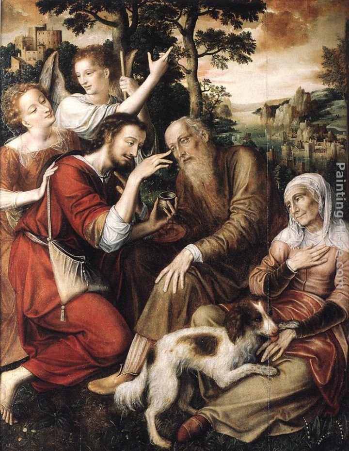Jan Massys The Healing of Tobit